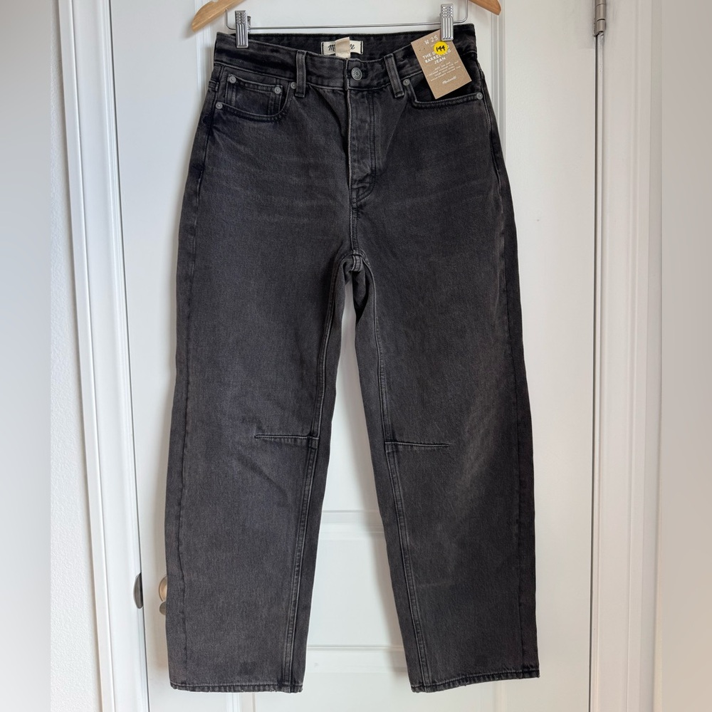 Madewell The Darted Barrel Jean 'Olenda Wash' Size 25